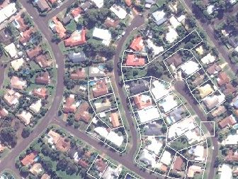 6 Lillypilly Place, Mooloolaba QLD from above, 2014