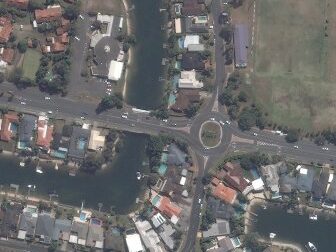 114 Salerno Street, Surfers Paradise QLD from above, 2014