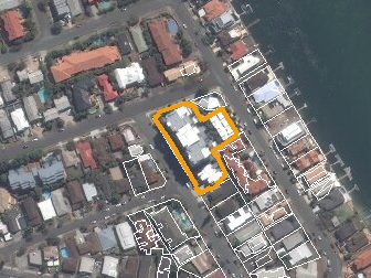 53 Darrambal Street, Surfers Paradise QLD from above, 2014