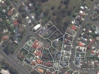 9 Penamber Court, Benowa QLD from above, 2014