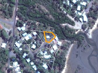 4 Bonito Ct, Cungulla QLD from above, 2014