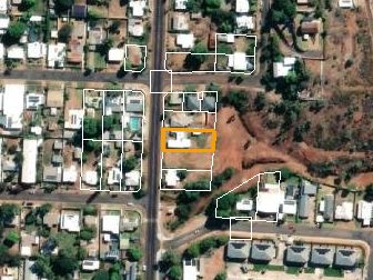 104 Fourth Ave, Parkside QLD from above, 2026