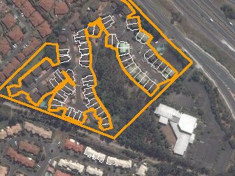 30 Gemvale Rd, Reedy Creek QLD from above, 2014