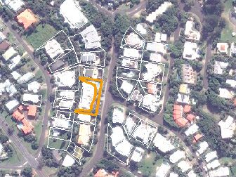 11 Henderson St, Sunshine Beach QLD from above, 2014