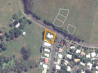 117 Pine Camp Rd, Beerwah QLD from above, 2014