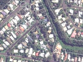 35 Fourwinds Avenue, Coolum Beach QLD from above, 2014