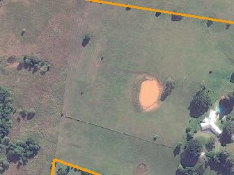 53 Martins Rd, Cooroy QLD from above, 2014