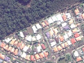 16 Barracuda Court, Mountain Creek QLD from above, 2014