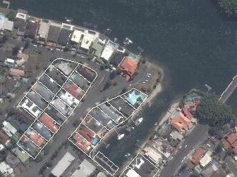 14 Saint Andrews Avenue, Surfers Paradise QLD from above, 2014