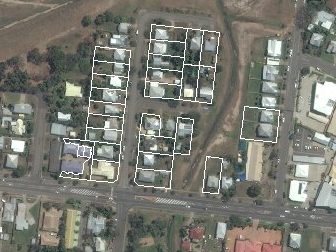 2A Baldey St, Hyde Park QLD from above, 2014