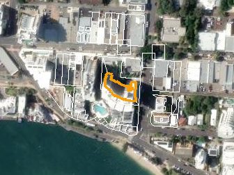 602/12 Otranto Ave, Caloundra QLD from above, 2026