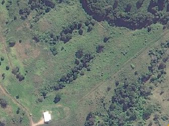 742 Cooroy Belli Creek Rd, Black Mountain QLD from above, 2014