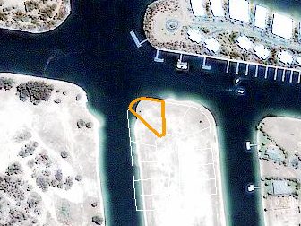 22 Casuarina Ct, South Stradbroke QLD from above, 2014