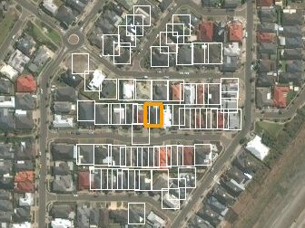 15 Brimpton Ave, Mawson Lakes SA from above, 2014