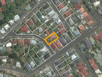 3 Elaine Cr, West Hobart TAS from above, 2014