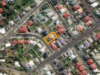 3 Elaine Cr, West Hobart TAS from above, 2026