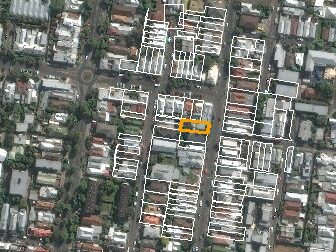 86 Lord Street, Richmond VIC from above, 2014