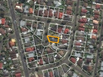 5 Denbigh Court, Keysborough VIC from above, 2014