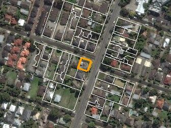 22 Reid St, Frankston VIC from above, 2014