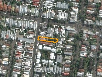 107 Mary Street, Richmond VIC from above, 2014