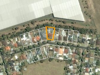 50 Belmar Avenue, Altona VIC from above, 2014