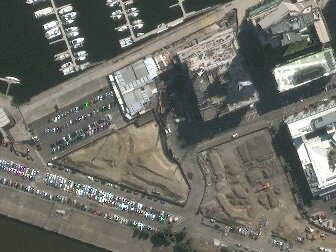 3D/9 Waterside Pl, Docklands VIC from above, 2014
