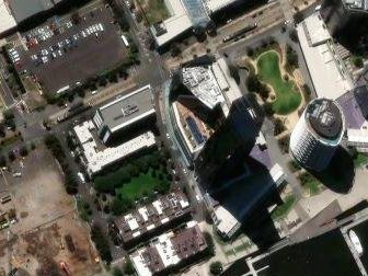 1411/8 Pearl River Rd, Docklands VIC from above, 2026