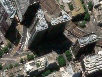 3318/628 Flinders St, Docklands VIC from above, 2026