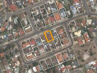 52 Macquarie Ave, Padbury WA from above, 2014
