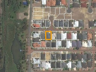19 Dunlin Way, Gwelup WA from above, 2014