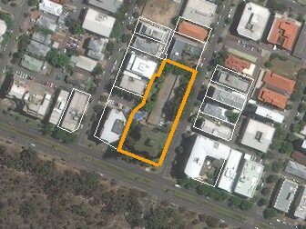 68/38 Kings Park Rd, West Perth WA from above, 2014