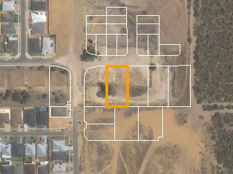 46 Myrlea Trl, Alkimos WA from above, 2014