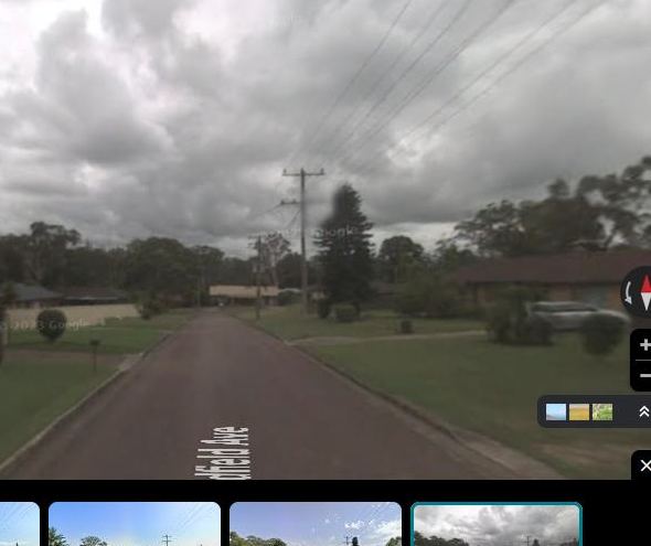 Lindfield Ave, Cooranbong in Jan 2008