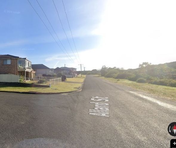 Allard Street, Redhead from the kerb