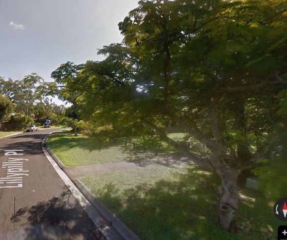 Lillypilly Place, Mooloolaba from the kerb