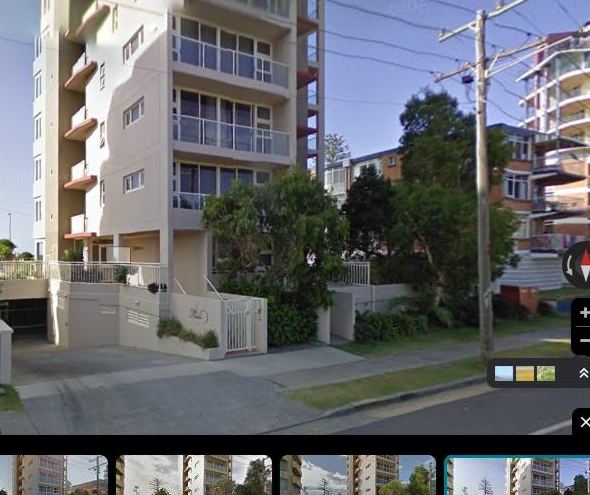 Marine Pde, Coolangatta in Jan 2010