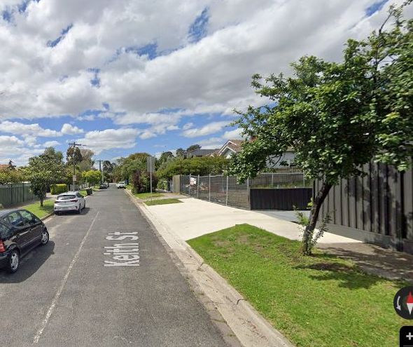 Bell Street, Coburg from the kerb