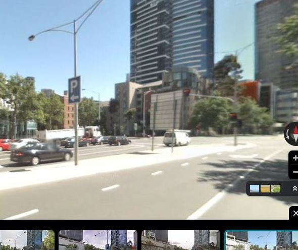 Southbank Bvd, Southbank in Dec 2007