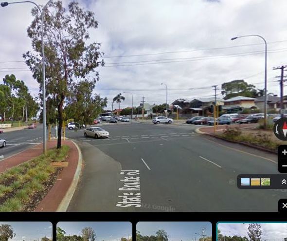 Loftus St, West Perth in Jan 2010