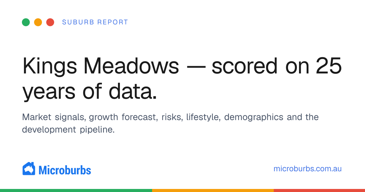 Kings Meadows Suburb Report | Microburbs