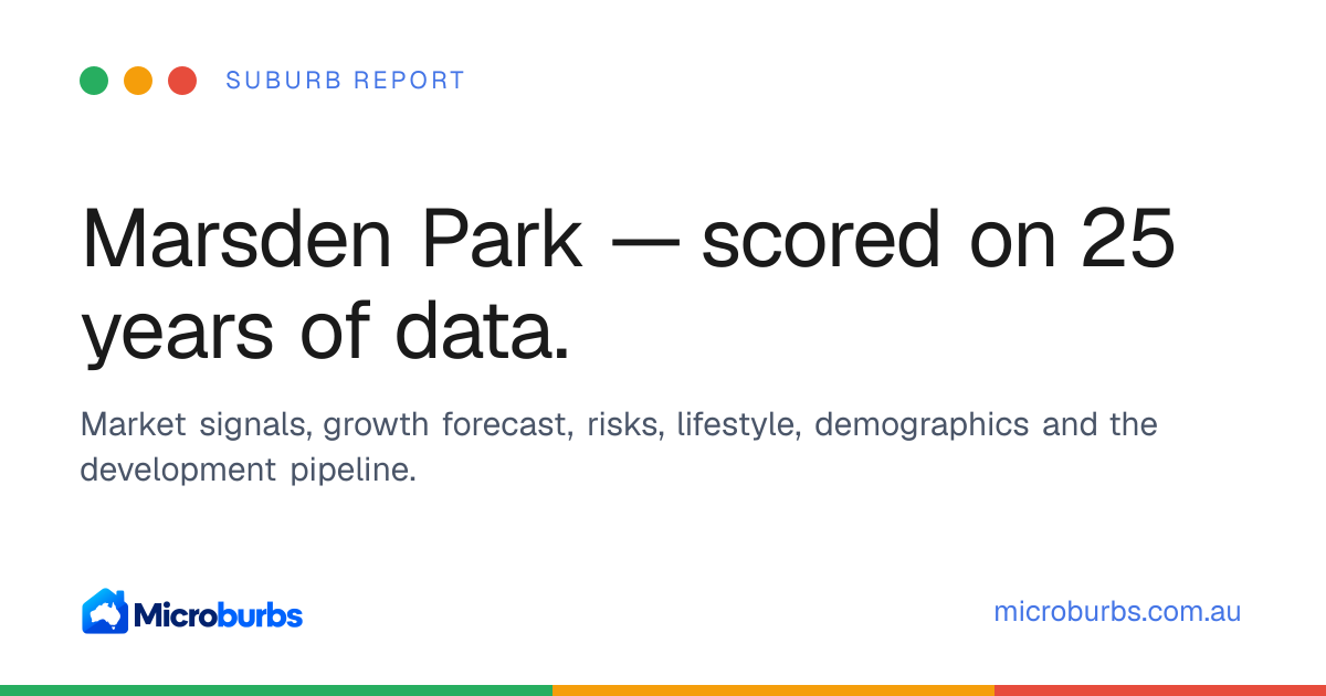 Marsden Park Suburb Report | Microburbs