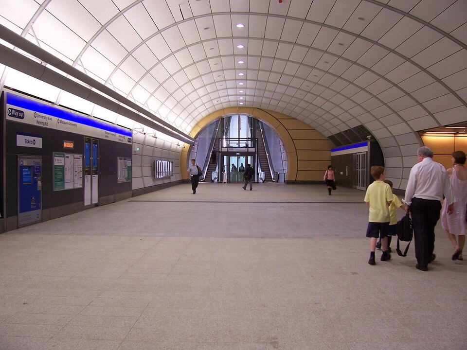 Macquarie Park area near North Ryde